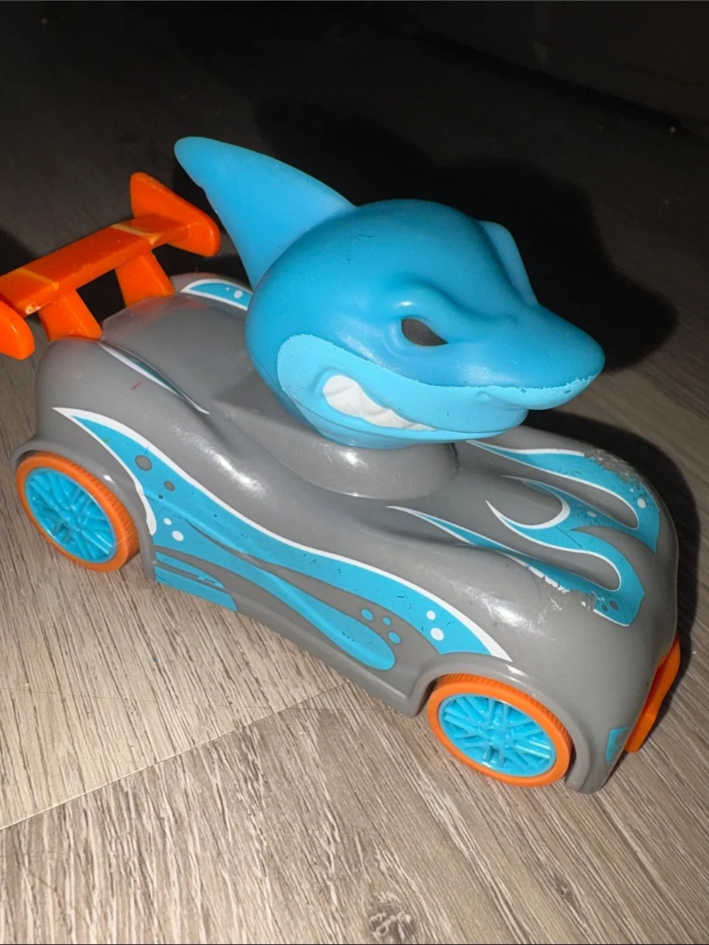 Kids Animal Racer Toy - Blue Shark and Green Crocodile